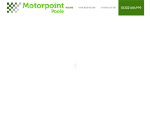 Tablet Screenshot of motorpointpoole.com